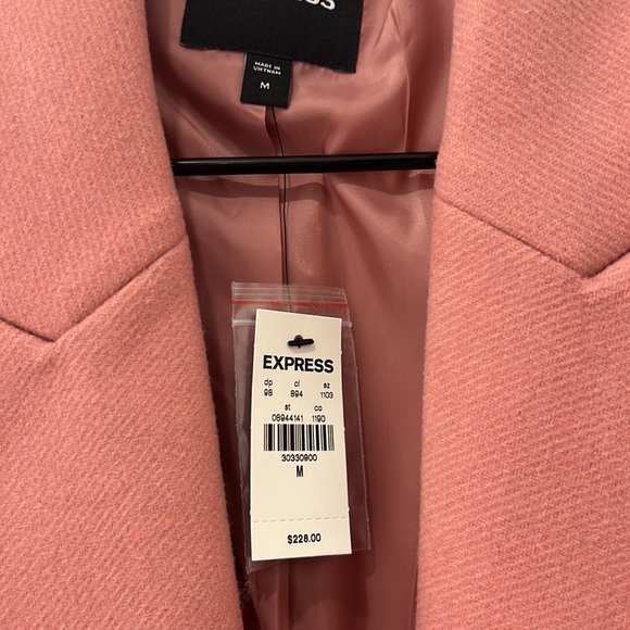 Pink wool coat NWT - Picture 2 of 4